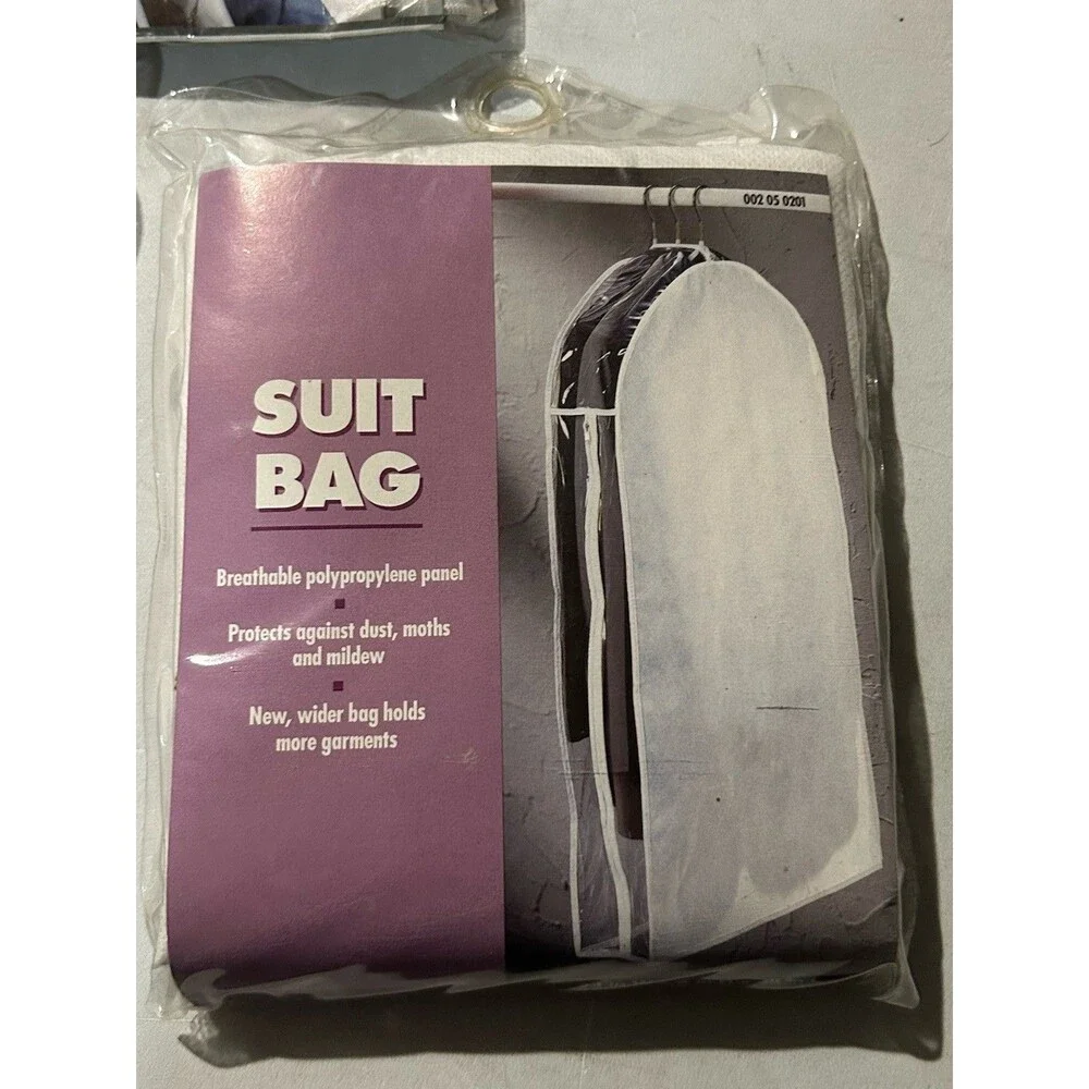 Vintage NOS Suit Bag & Sweater Storage Bags Lot Dayton Hudson Target 1994 1997